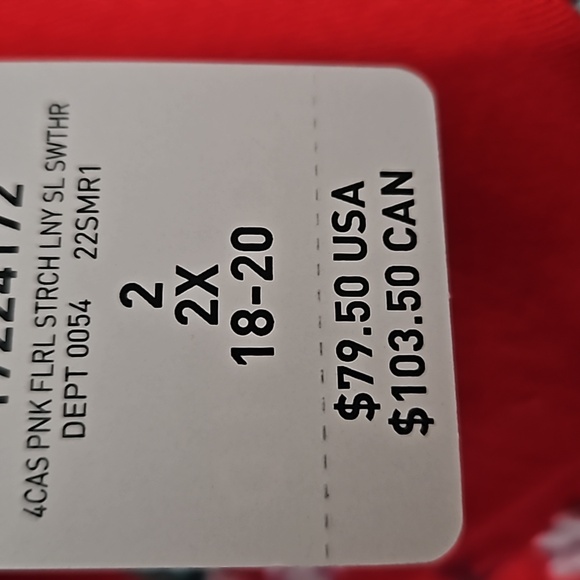 Torrid pink floral dress size 2 - Picture 10 of 15